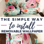 how to install temporary wallpaper