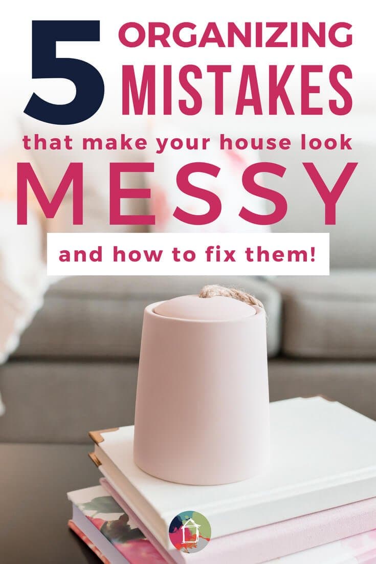 organizing mistakes