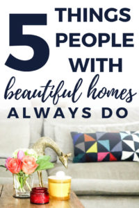 tips for beautiful homes