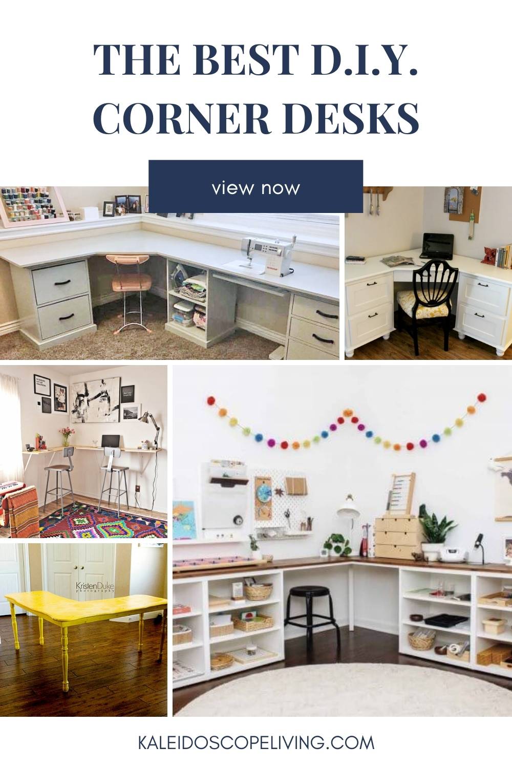 L-Shaped & Corner Desks to DIY or Buy