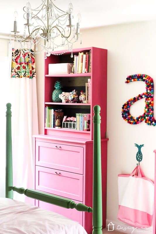 colorful girls bedroom decor