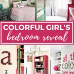 colorful girl's bedroom