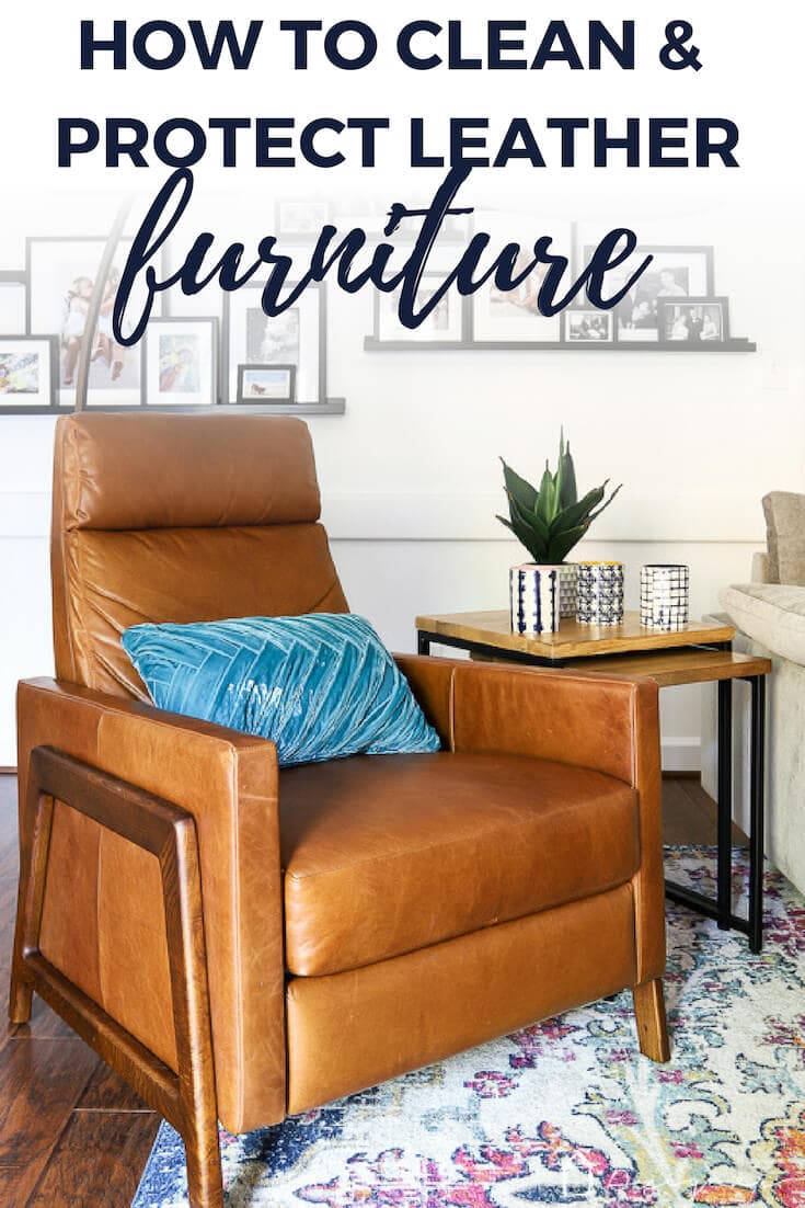 how to clean and protect leather furniture