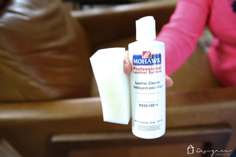 easy leather cleaner
