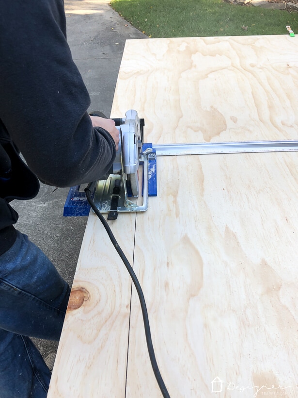 ripping plywood with circular saw