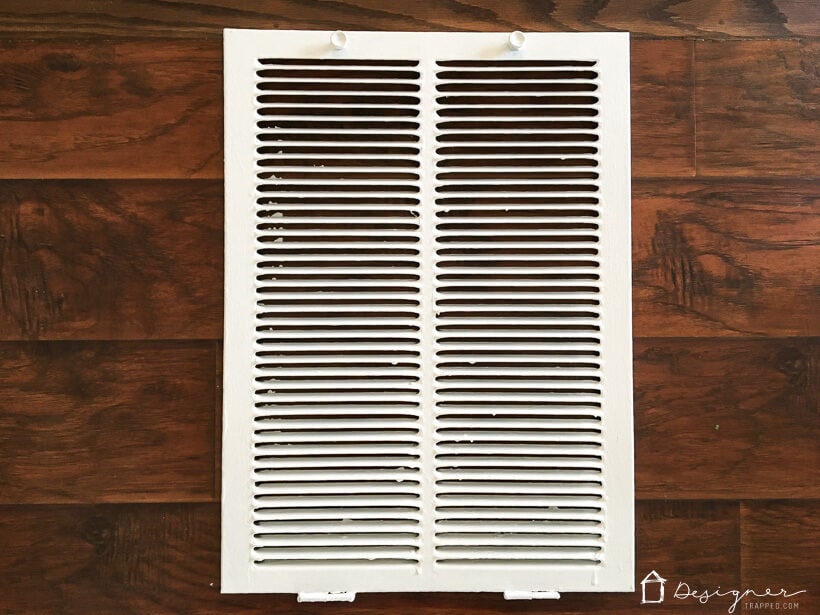 builder grade air vent cover