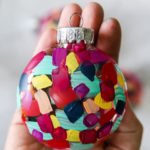 DIY hand painted Christmas ornaments