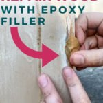 how to repair wood with epoxy filler
