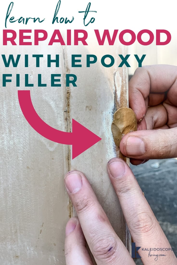 How to Repair Wood With Epoxy Wood Filler