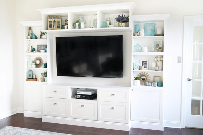  entertainment center built ins