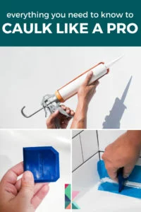 how to caulk