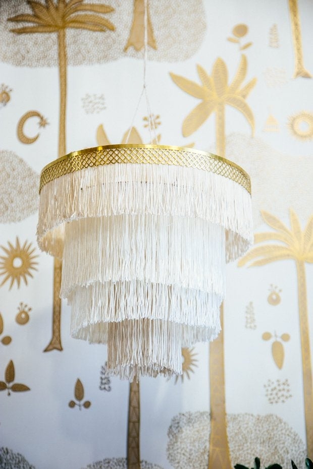 fringe chandelier