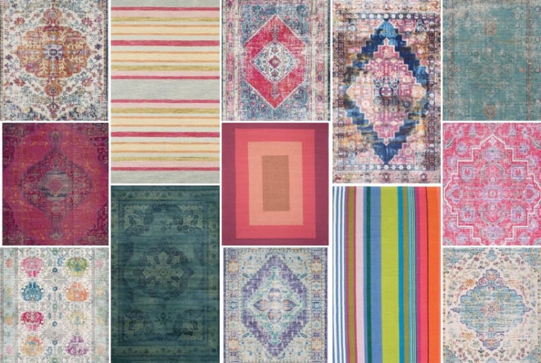 35 Colorful Area Rugs You Will Want to Decorate Around