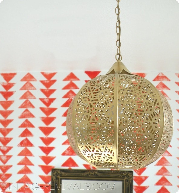 cutout lantern chandelier