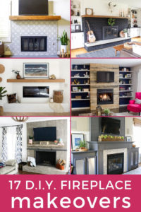 17 DIY Fireplace Ideas to Inspire You