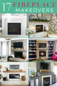 DIY fireplace makeovers