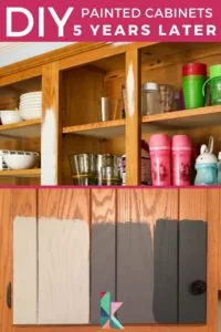 diy painted kitchen cabinets