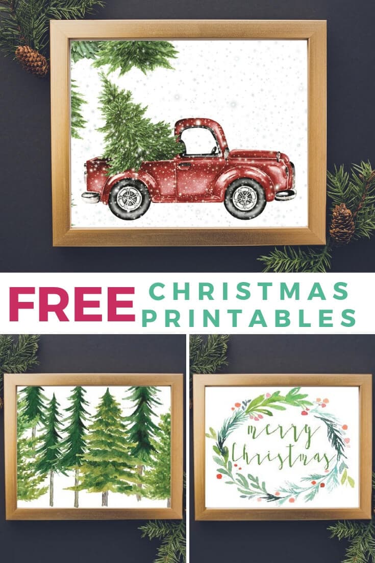 free Christmas printables