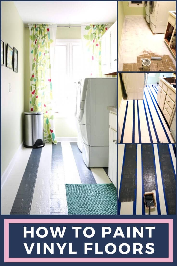 How To Paint Vinyl Floors Long Lasting Results Designer Trapped