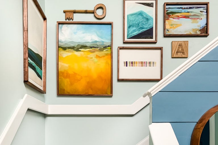 A Tour of the Colorful Art Throughout Our Home