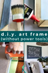 diy picture frame