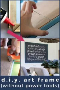 diy picture frame