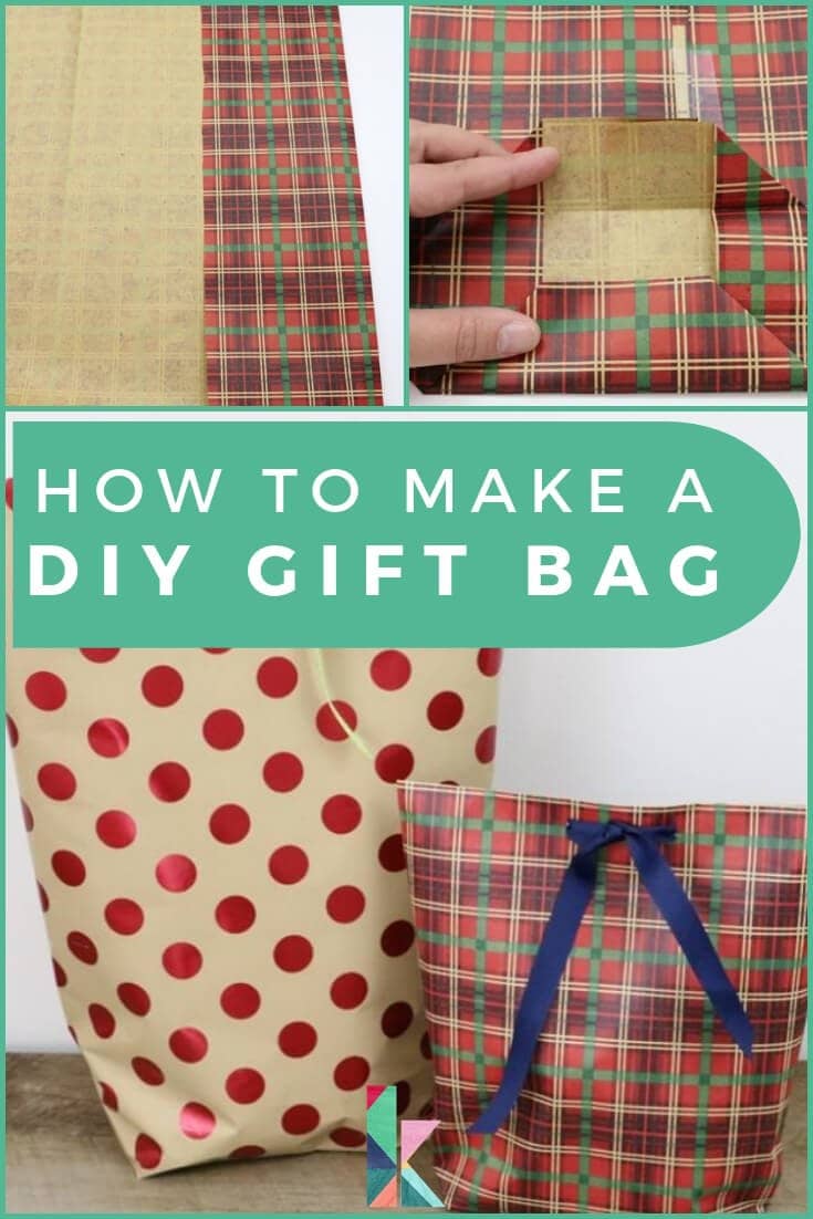 How To Make A Diy Gift Bag For Christmas Designer Trapped