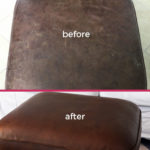 Restoring leather furniture