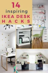 14 ikea desk hacks