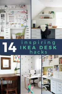 14 ikea desk hacks