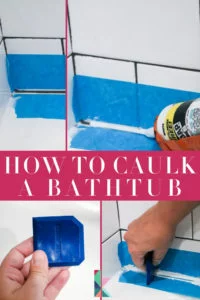 how to caulk a bathtub