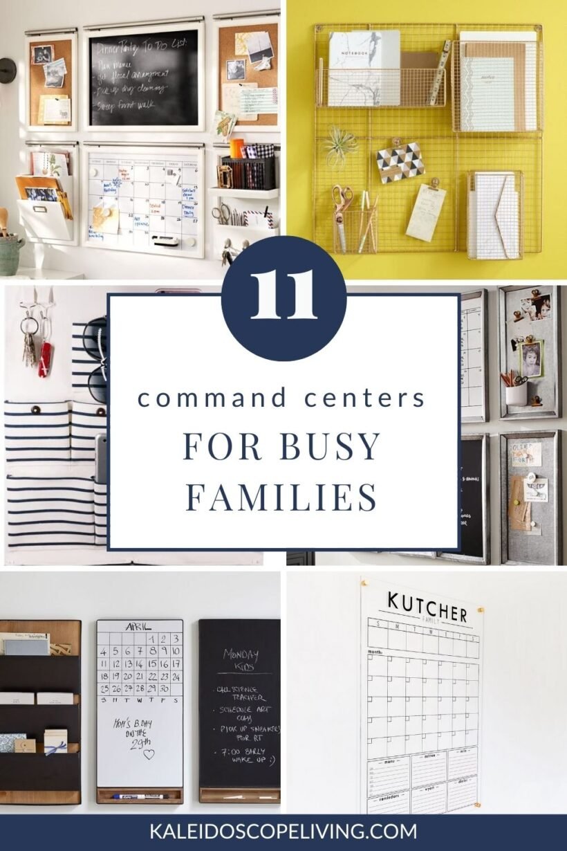 11 command centers for busy families