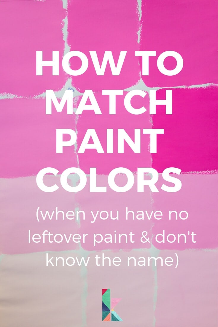 How to Match Paint Colors Kaleidoscope Living