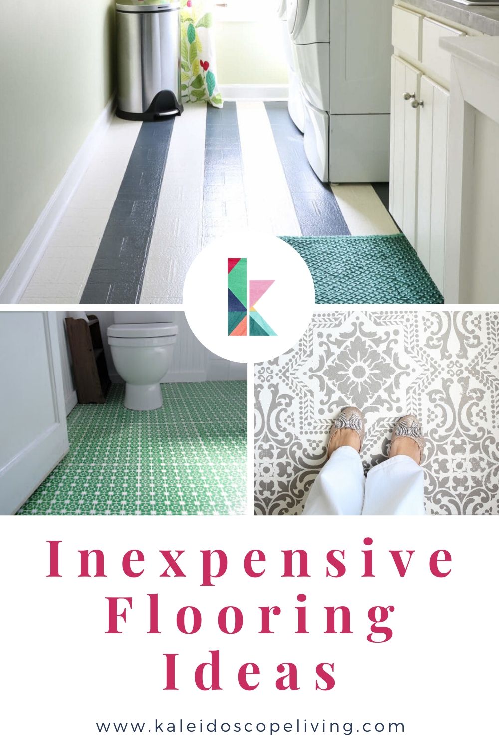 Gorgeous But Cheap Flooring Ideas | Kaleidoscope Living