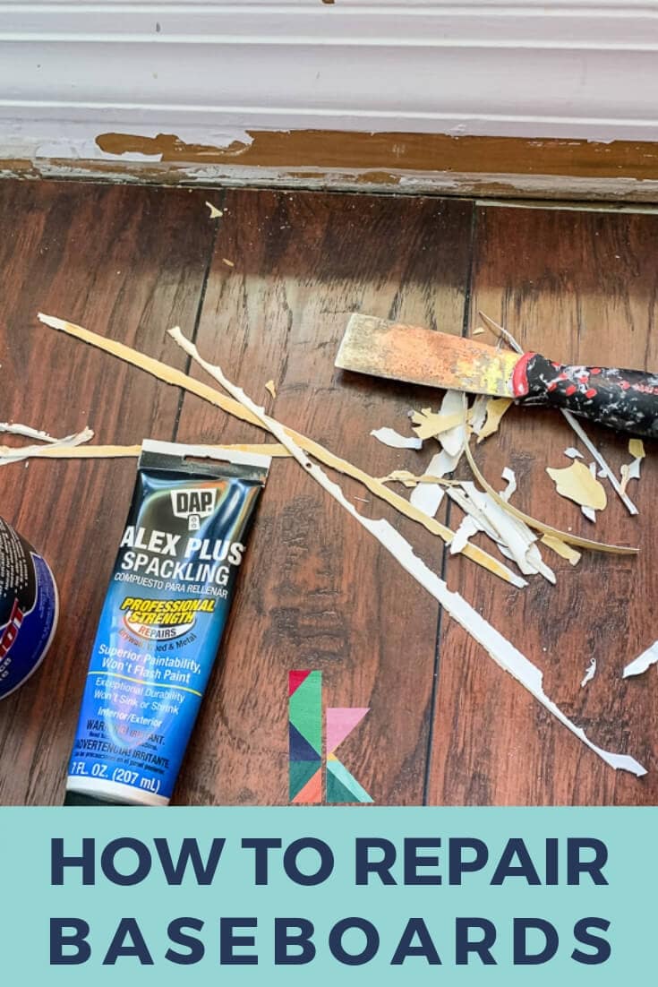 How to Repair Chipped Baseboards