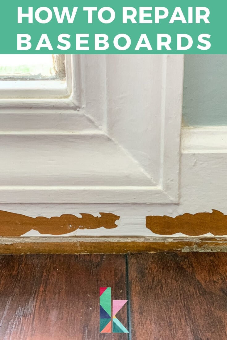How to Repair Chipped Baseboards