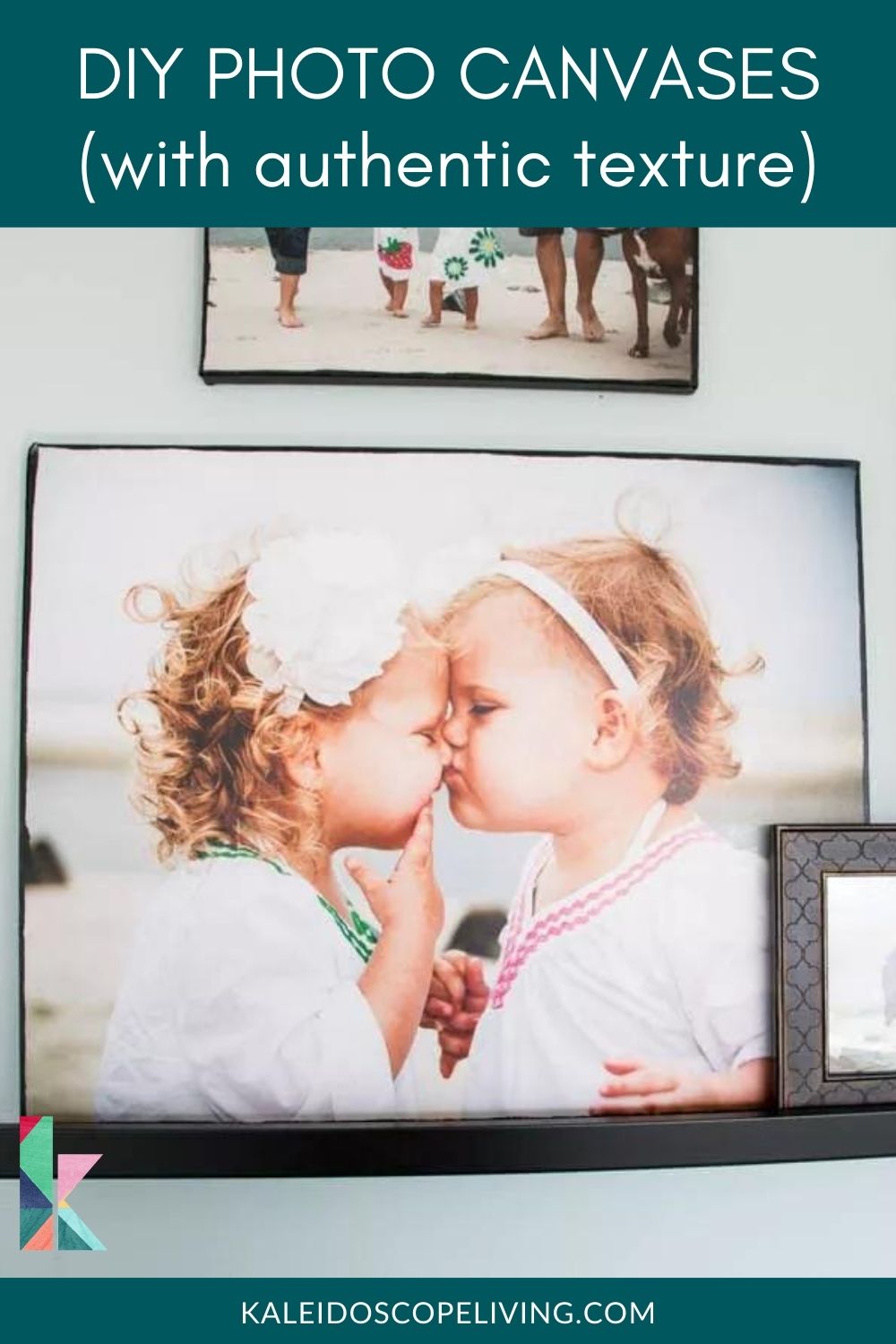 DIY Photo Canvases With Authentic Texture for Less than 10