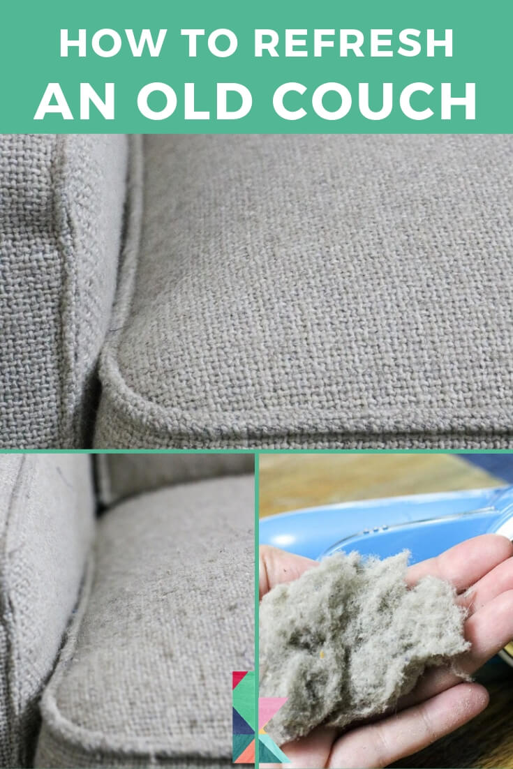 Make & Old Couch Look New & Keep It That Way! Designer Trapped