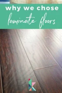 Laminate flooring has come a LONG way, y'all! Learn why I chose laminate flooring for our home!