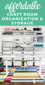 organized craft room