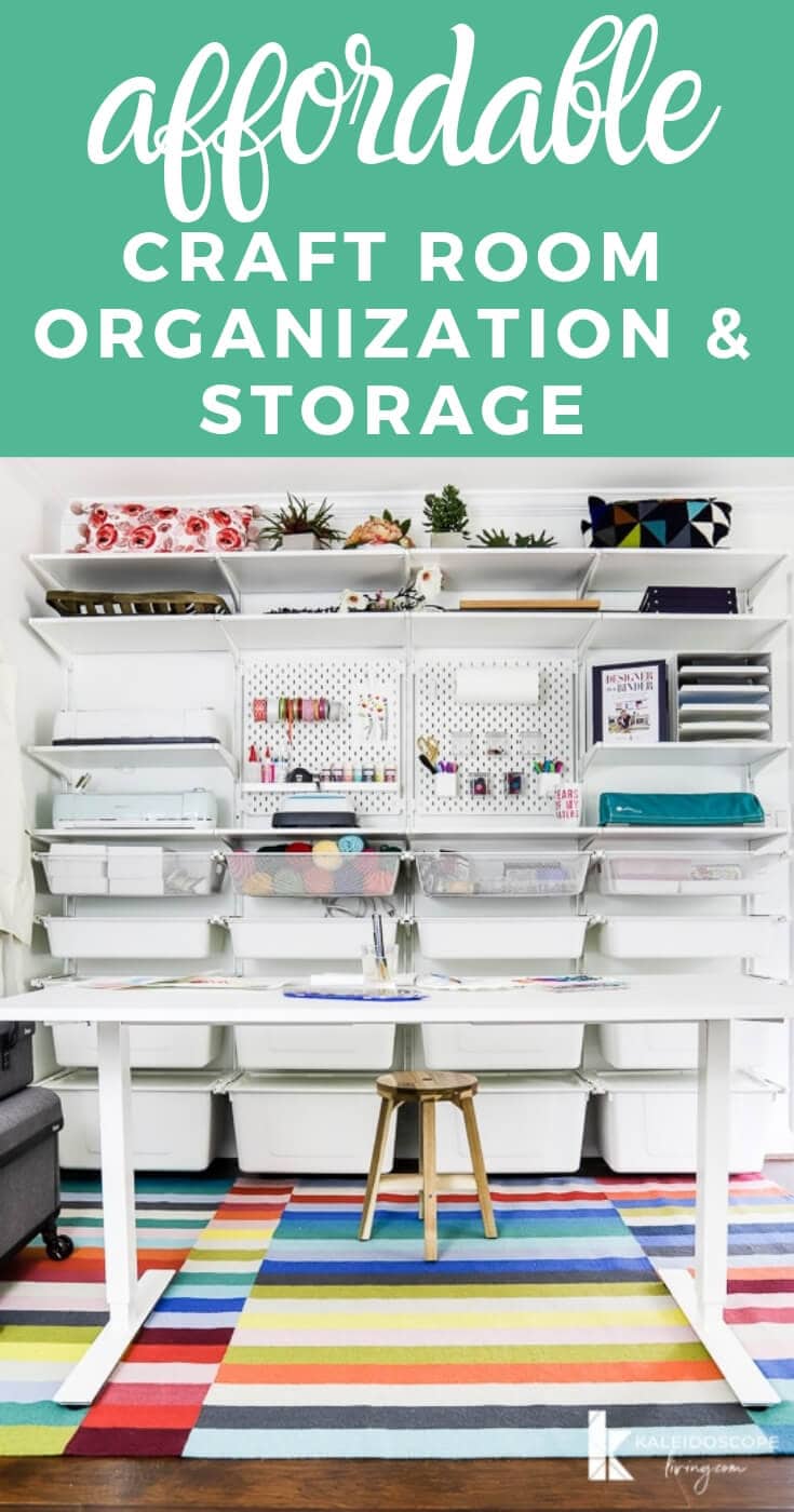 Home Office Makeover & Craft Room Reveal