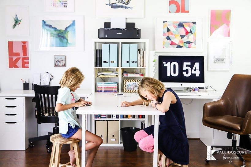 Double Storage Cabinet for Craft Storage Solutions