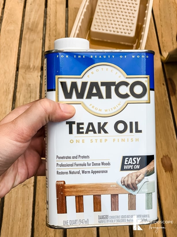 Watco teak oil instructions