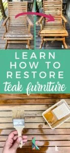 learn how to restore teak furniture