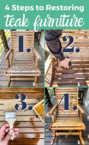 4 steps to restoring teak furniture