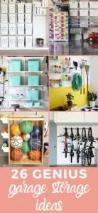 genius garage storage ideas