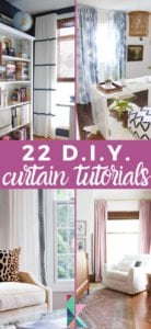 DIY curtain tutorials