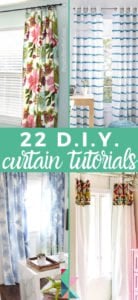 DIY curtain tutorials