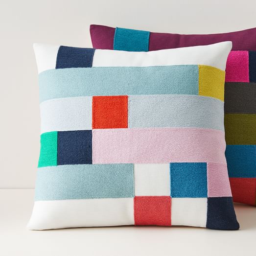 colorful pillows