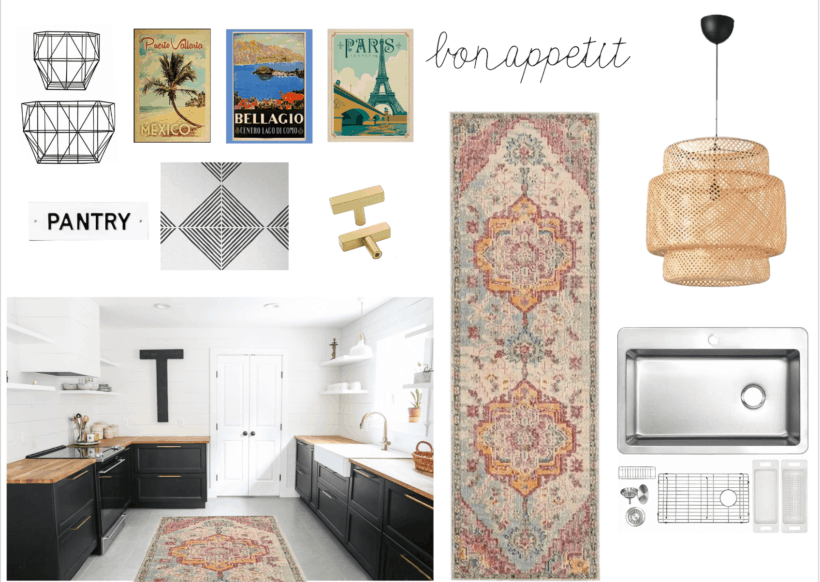  budget-friendly kitchen makeover mood board